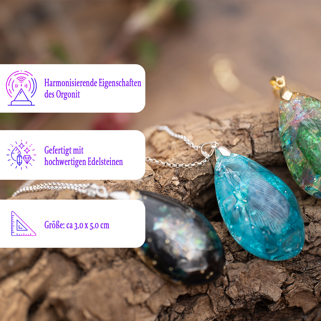 Pranatropfen® Chakra Amulett